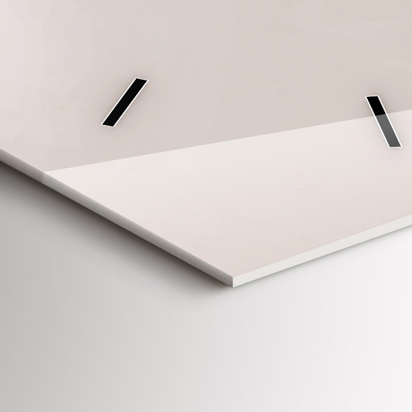 Modern vertical wall clock Bird of Predation