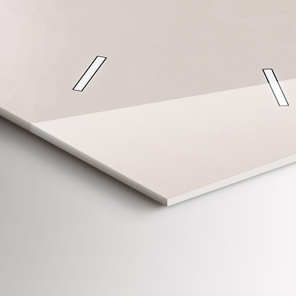 Modern vertical wall clock Bird of Predation