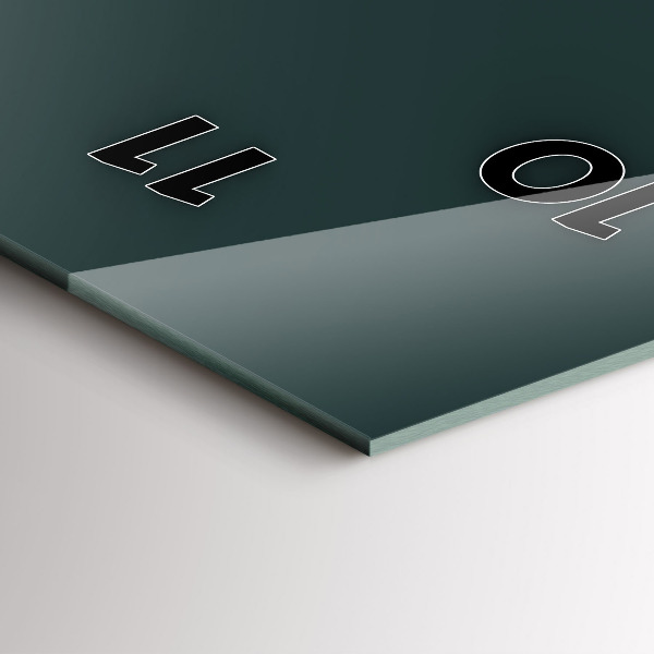 Modern vertical wall clock Line art of the city of Brno