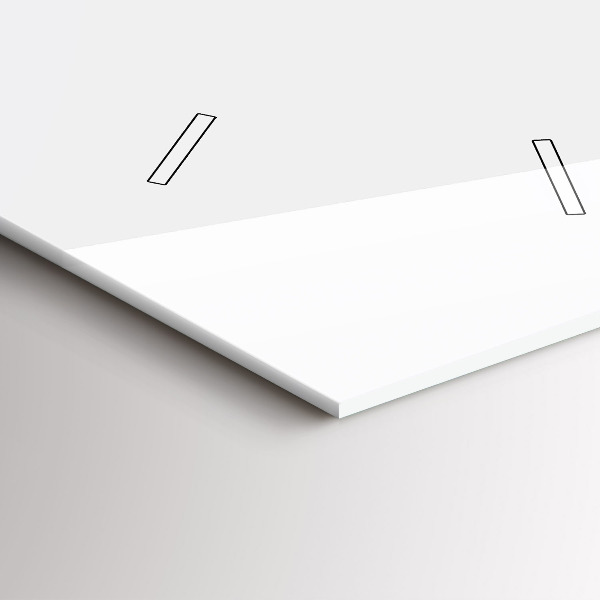 Modern vertical wall clock The inscription Be yourself