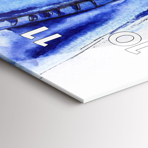 Modern vertical wall clock Women's High Heels