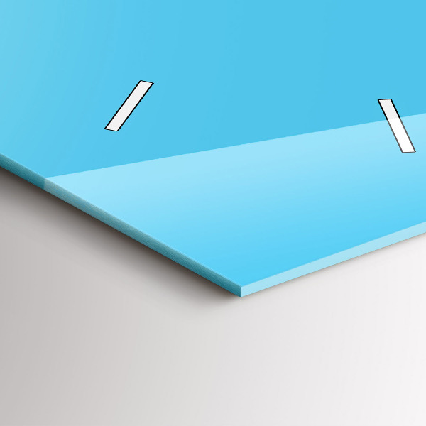 Modern vertical wall clock Light bulb drawing