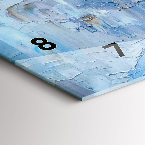 Glass wall clock rectangular Young ballerinas