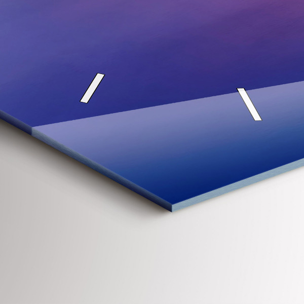 Glass wall clock rectangular The inscription Memories