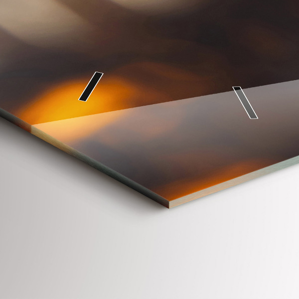 Glass wall clock rectangular Glass bottles