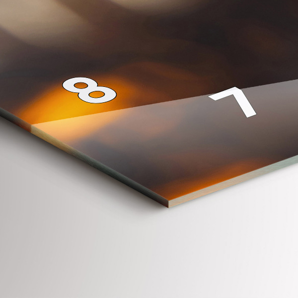 Glass wall clock rectangular Glass bottles