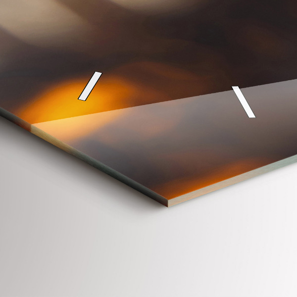 Glass wall clock rectangular Glass bottles