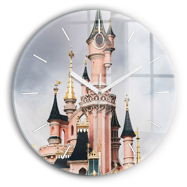 Round glass clock Disneyland Paris Castle