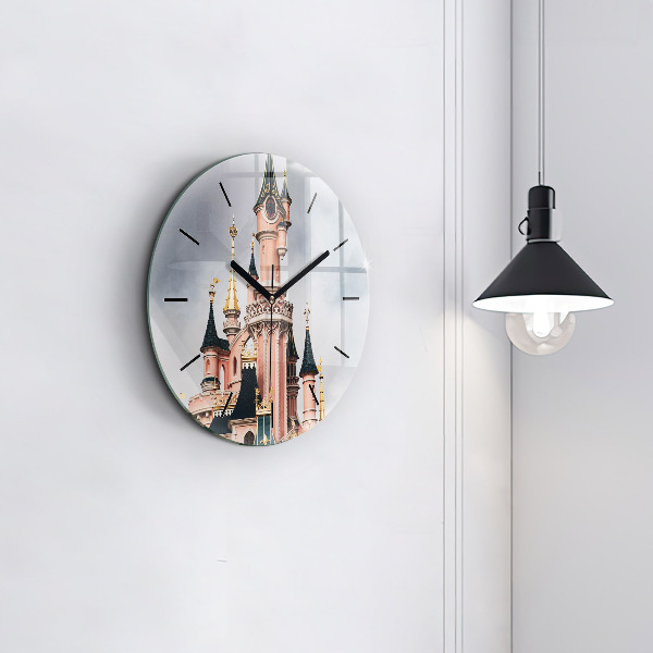 Round glass clock Disneyland Paris Castle