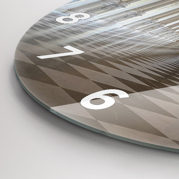 Round glass clock La Veneria Reale Museum