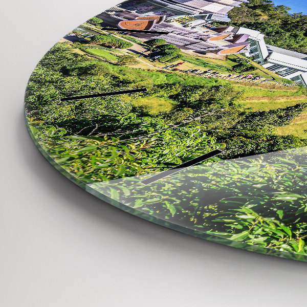 Round glass clock Chiang Mai National Park