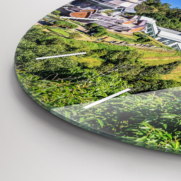 Round glass clock Chiang Mai National Park